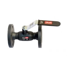 065N9622 | Шаровой кран JIP-FF фланцевый  Ду 25, РУ 16 (standart),c рукояткой,стандартный проход, углеродистая сталь, Тмакс=150С, Арт.065N9622