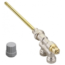 013G7010 | Гарнитура RTR15/6T для однотрубной насосной системы отопления; Ру = 10 бар, Тмакс. = 120 °С; длина трубки 205 мм Совместима с RA2000 и RAW, присоединение R ½; R ½, арт. 013G7010